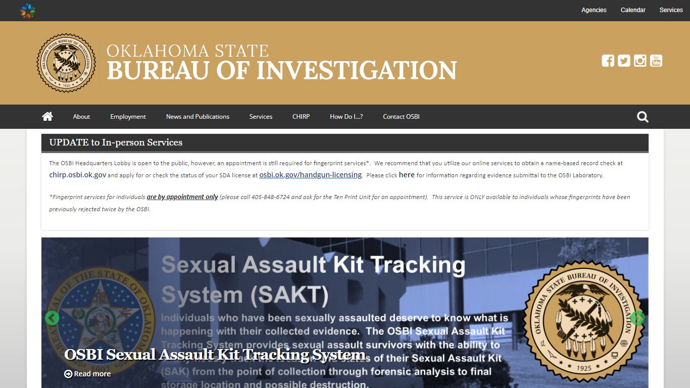 Oklahoma State Bureau of Investigation